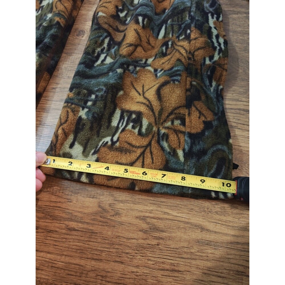 VTG 90s Browning Pants Gore-Tex Hydro Fleece Mossy Oak Camo Cargo Size L